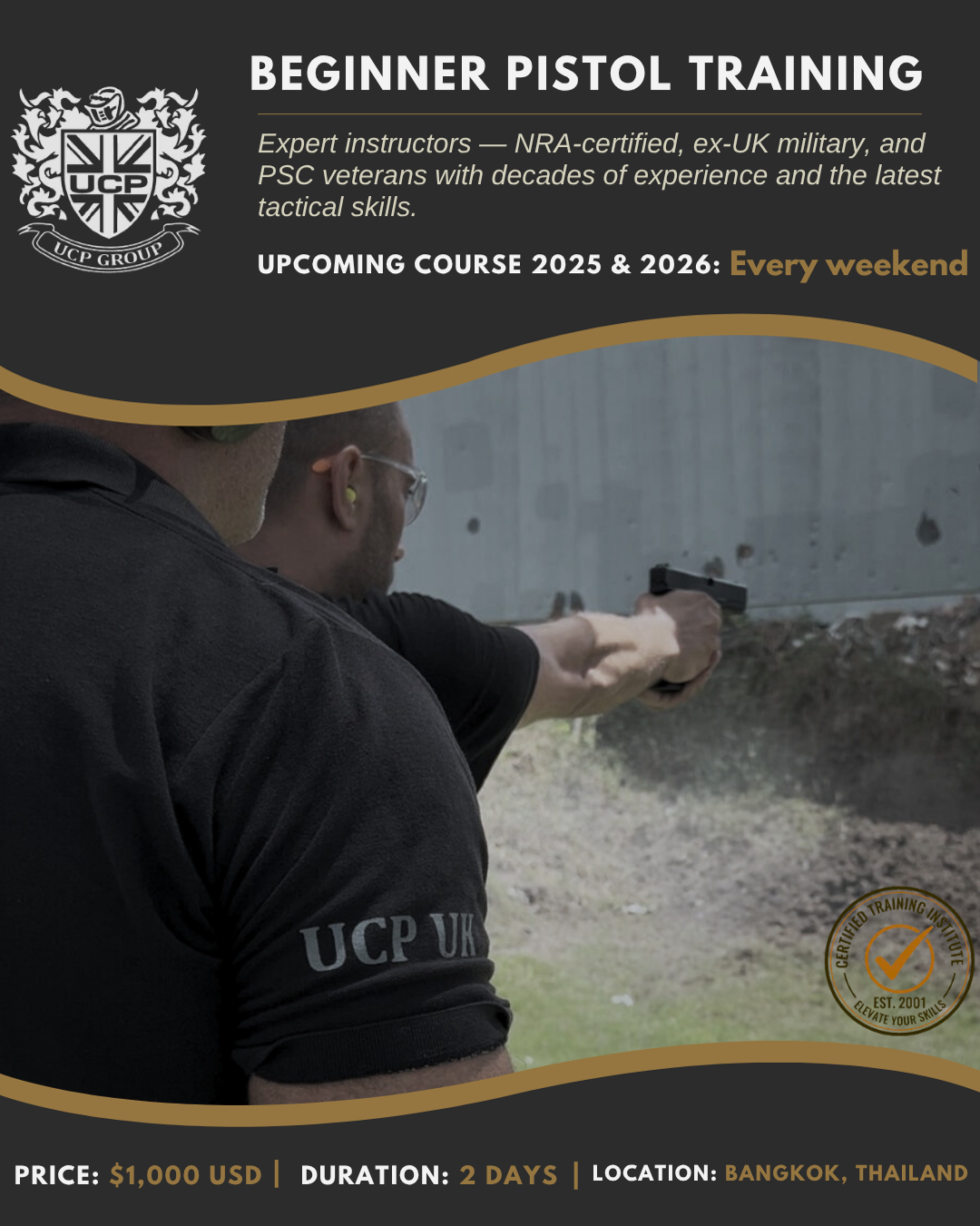 Course Schedule - Ultimate Close Protection